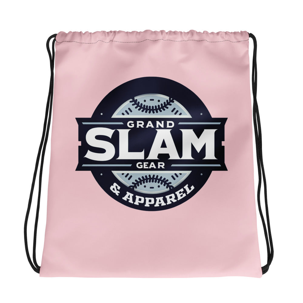 Grand Slam Gear Vibrant Drawstring Bag Pink - Sporty Style Meets Functionality