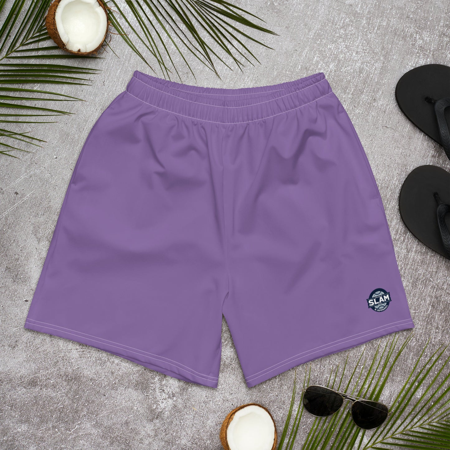 Grand Slam Gear Athletic Shorts- Purple