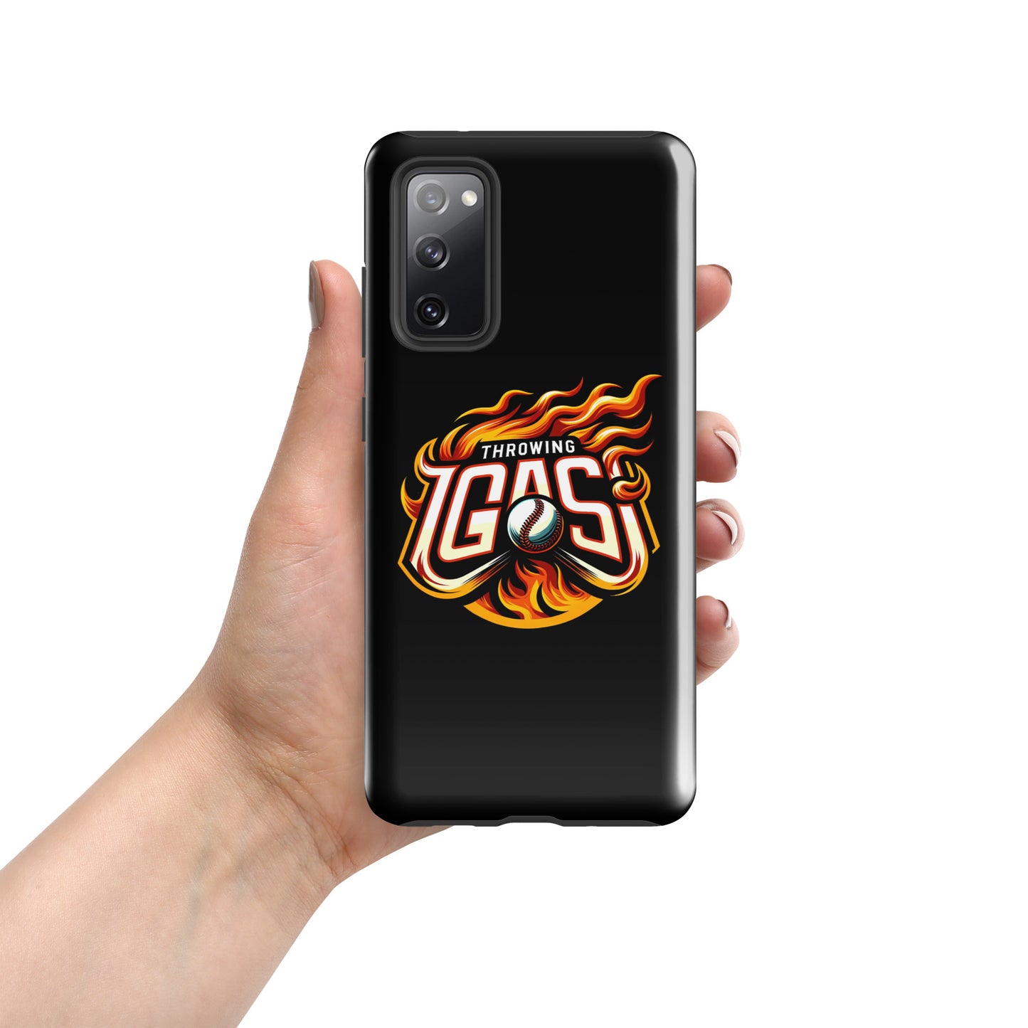 "Throwing Gas" Heavy Duty Phone Case for Samsung®