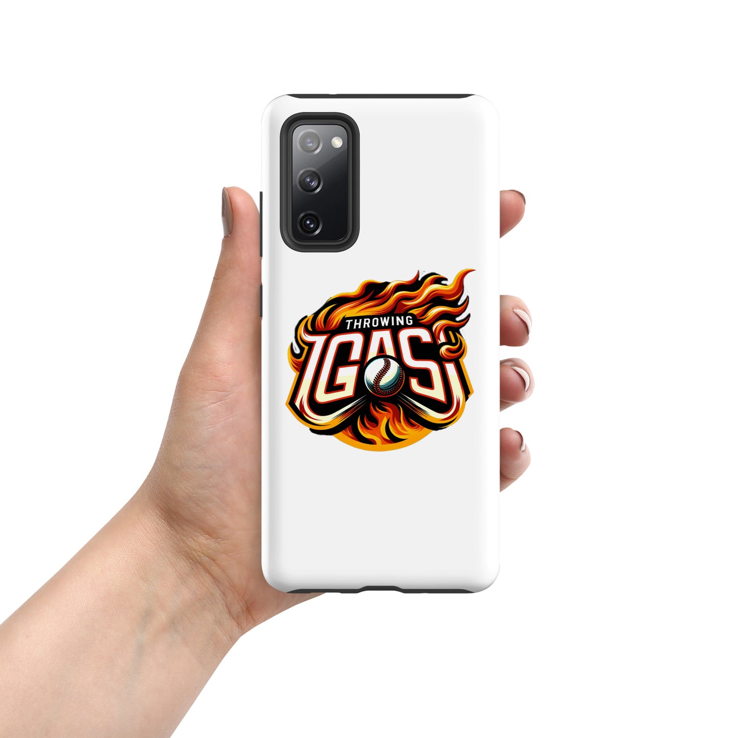 "Throwing Gas" Heavy Duty Phone Case for Samsung®