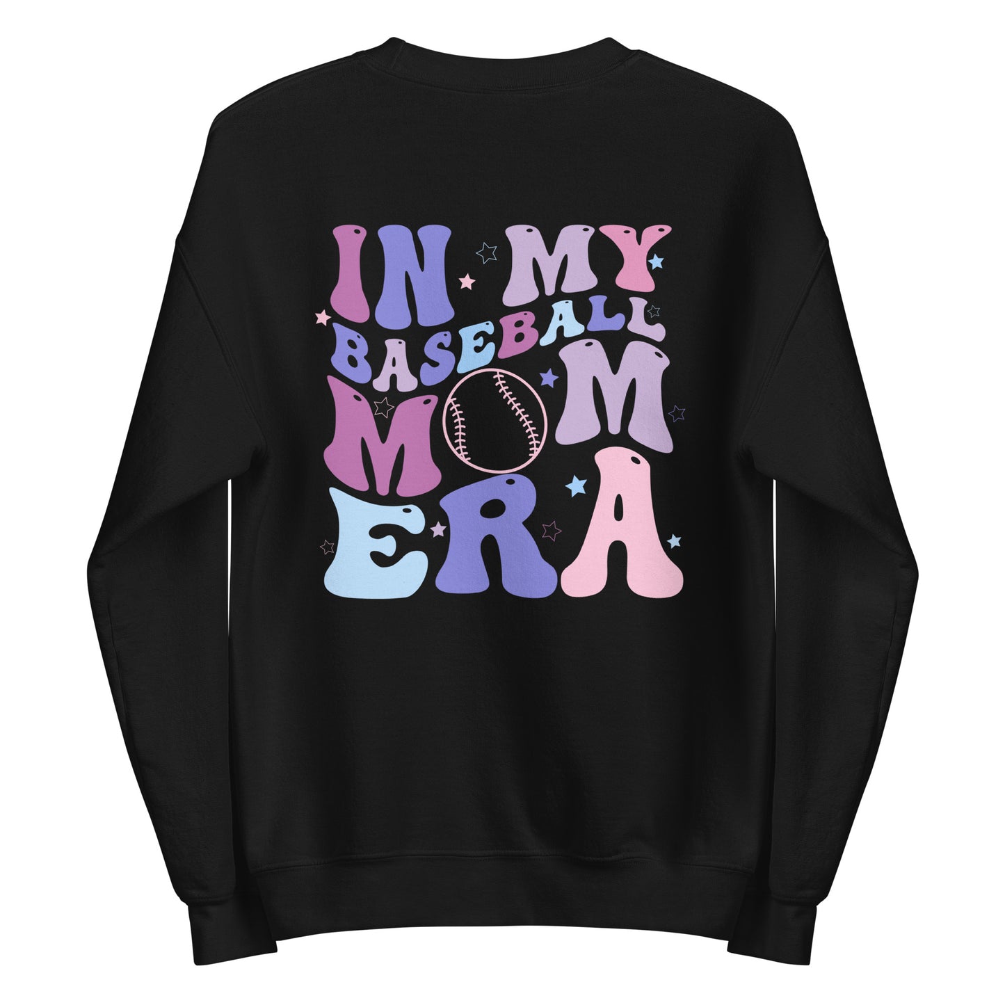 Baseball Mom Era Crewneck - Purple