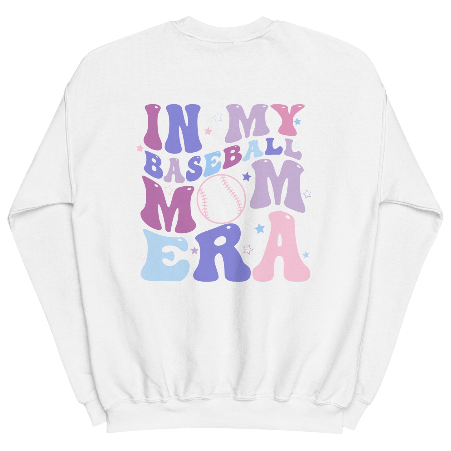 Baseball Mom Era Crewneck - Purple