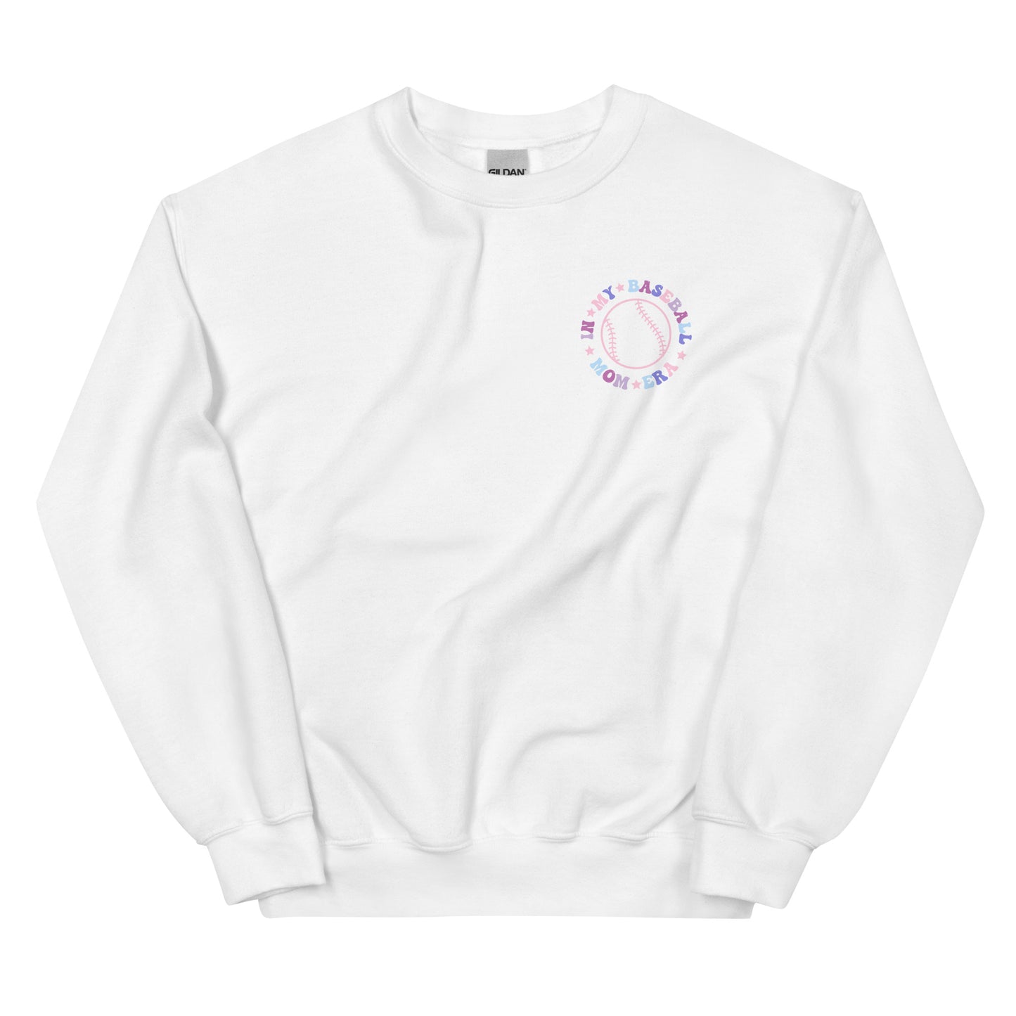 Baseball Mom Era Crewneck - Purple